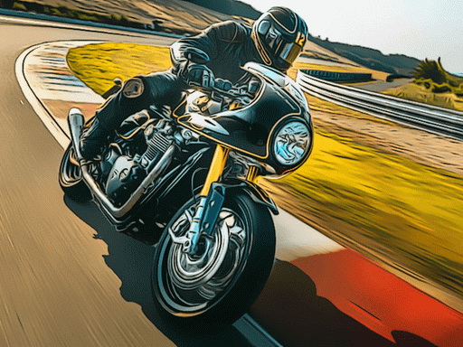 Urban Motorbikes Puzzle cover