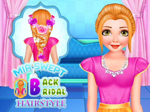 Mia Swept-Back Bridal Hairstyle cover