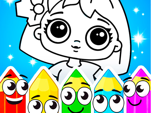 Coloring Dolls cover