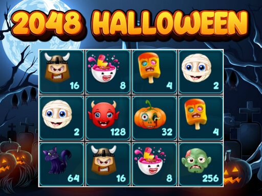 2048 Halloween cover