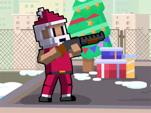Xmas Rooftop Battles game cover
