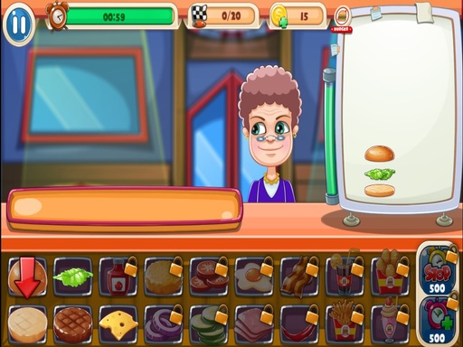 Funny Burger Shop cover